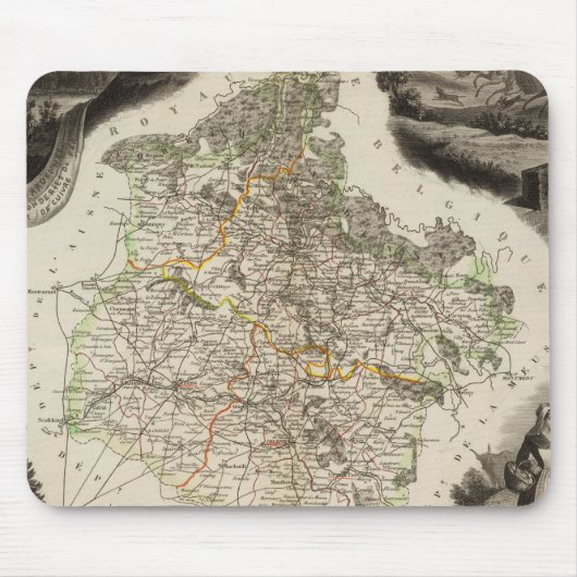 Margeillustraties Muismat (Voorkant)