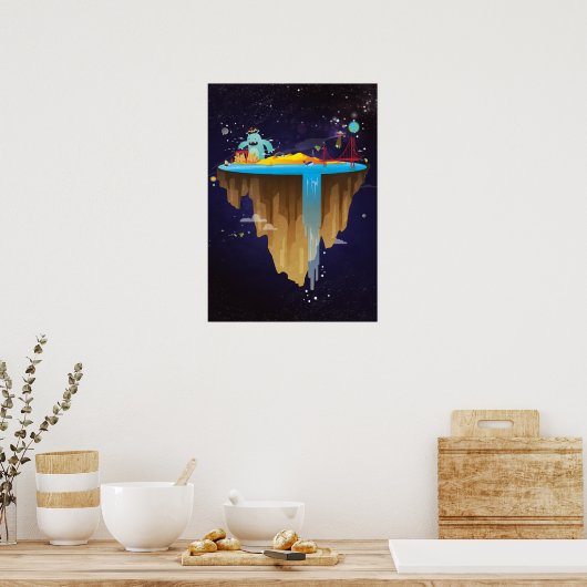 Margem Sul Poster (Keuken)