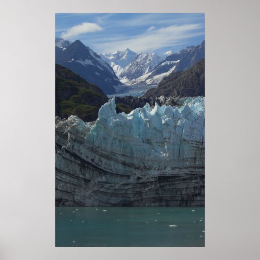 Margerie Glacier Alaska Poster (Voorkant)