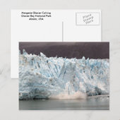 Margerie Glacier Briefkaart (Voorkant / Achterkant)