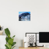 Margerie Glacier Calving Poster (Thuiskantoor)