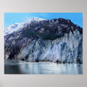 Margerie Glacier Calving Poster (Voorkant)
