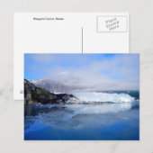Margerie Glacier, Glacier Bay Alaska Briefkaart (Voorkant / Achterkant)