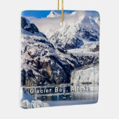 Margerie Glacier, Glacier Bay, Cruising Alaska, Keramisch Ornament (Rechts)