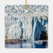 Margerie Glacier, Glacier Bay, Cruising Alaska, Keramisch Ornament (Achterkant)