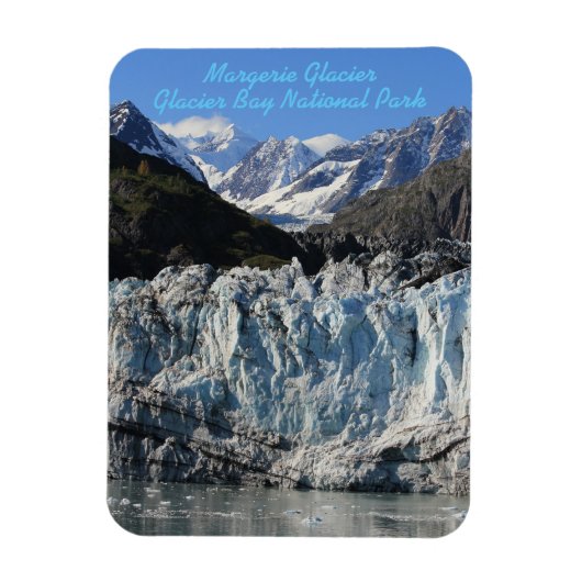Margerie Glacier, Glacier Bay National Park Magnet Magneet (Verticaal)
