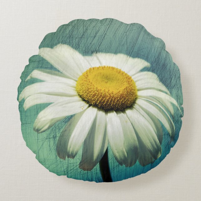 Margeriet Rond Kussen (Voorkant)