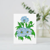 Margeriten Blume Briefkaart (Staand voorkant)