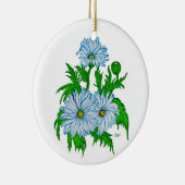 Margeriten Blume Keramisch Ornament (Rechts)