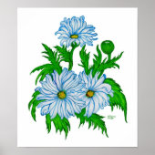 Margeriten Blume Poster (Voorkant)