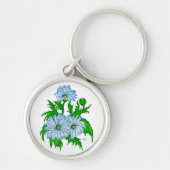 Margeriten Blume Sleutelhanger (Voorkant)