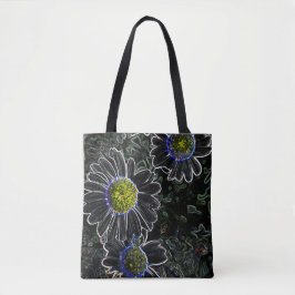 Margeriten Blumen Tote Bag