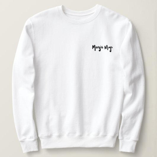 Margie Mays Signature Crewneck Sweatshirt (Design voorkant)