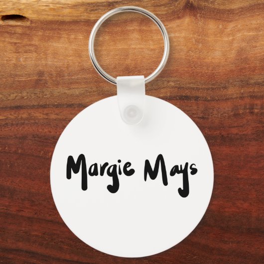Margie Mays Signature Sleutelhanger (Voorkant)