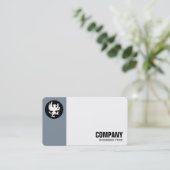 Margin Circle - Griffin - Cool Gray 7e8f9c Visitekaartje (Staand voorkant)