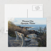 Marginal Way, Ogunquit, Maine Briefkaart (Voorkant / Achterkant)
