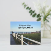 Marginal Way, Ogunquit, Maine Briefkaart (Staand voorkant)
