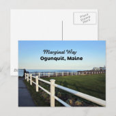 Marginal Way, Ogunquit, Maine Briefkaart (Voorkant / Achterkant)