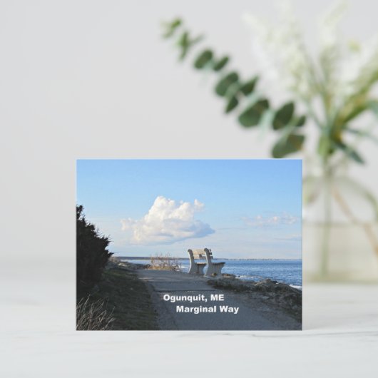 Marginal Way, Ogunquit, Maine Briefkaart (Staand voorkant)