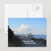 Marginal Way, Ogunquit, Maine Briefkaart (Voorkant / Achterkant)