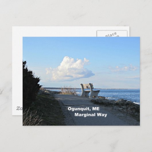 Marginal Way, Ogunquit, Maine Briefkaart (Voorkant / Achterkant)