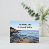 Marginal Way, Ogunquit, Maine Briefkaart (Staand voorkant)