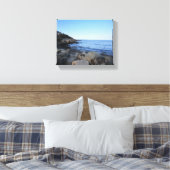 Marginal Way, Ogunquit, Maine Canvas Afdruk (Insitu (Slaapkamer))