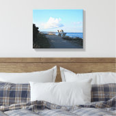 Marginal Way, Ogunquit, Maine Canvas Afdruk (Insitu (Slaapkamer))
