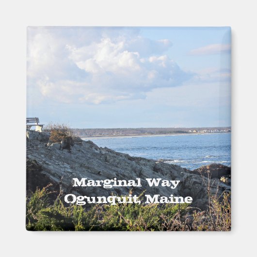 Marginal Way, Ogunquit, Maine Magneet (Voorkant)