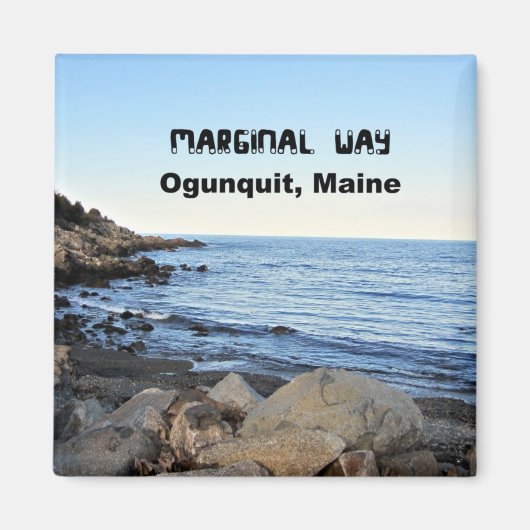 Marginal Way, Ogunquit, Maine Magneet (Voorkant)
