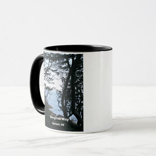 Marginal Way, Ogunquit, Maine Mok (Voorkant links)