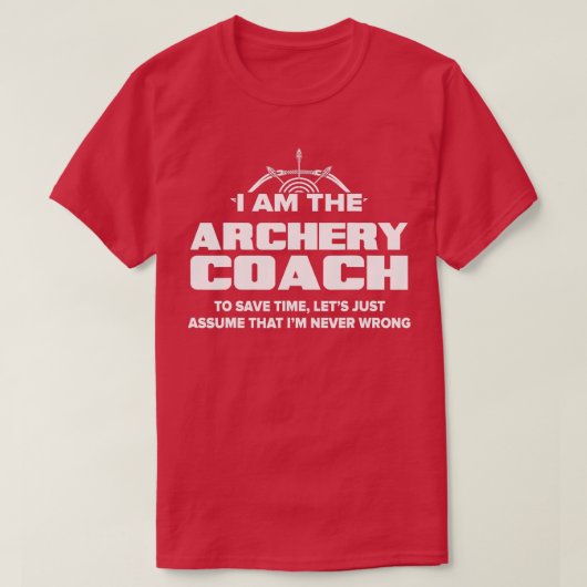 Marginale Coach Funny Gift veronderstelt dat ik no T-shirt (Design voorkant)