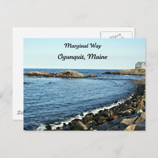 Marginale Manier, Ogunquit, Maine Briefkaart (Voorkant / Achterkant)