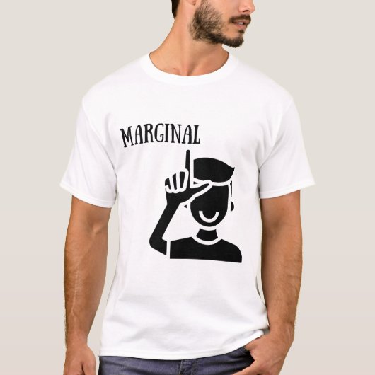 marginale verliezer t-shirt (Voorkant)