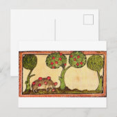 Marginalia Hedgehog Briefkaart (Voorkant / Achterkant)