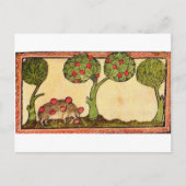 Marginalia Hedgehog Briefkaart (Voorkant)