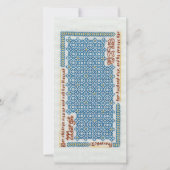 "Margit" 8 x 4" platte Kaart (Voorkant)