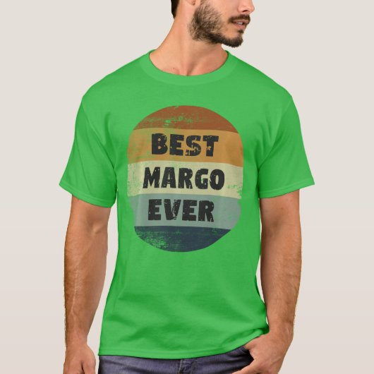 Margo naam beste Margo ooit cadeau T-shirt (Voorkant)