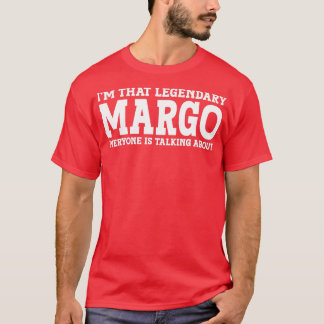 Margo Personal Name Women Girl Funny Margo T-shirt