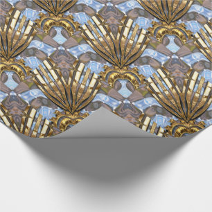 Margo Spray Modern Elegant Kerstmis Cadeaupapier