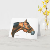 Margo's paard kaart (Gele Bloem)