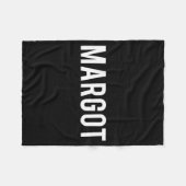 Margot - Cool New Funny Name Fan Gift Tee  Fleece Deken (Voorkant (Horizontaal))