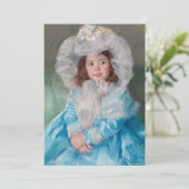 Margot in Blue | Mary Cassatt (Staand voorkant)