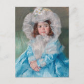 Margot in Blue | Mary Cassatt Briefkaart (Voorkant)