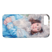Margot in Blue, Mary Cassatt Case-Mate iPhone Case (Achterkant (Horizontaal))