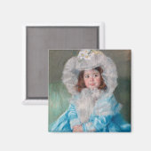 Margot in Blue | Mary Cassatt Magneet (Voorkant / Achterkant)