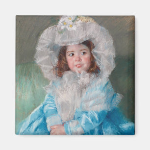 Margot in Blue   Mary Cassatt Magneet