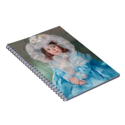 Margot in Blue | Mary Cassatt Notitieboek (Rechterzijde)