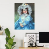 Margot in Blue, Mary Cassatt Poster (Thuiskantoor)