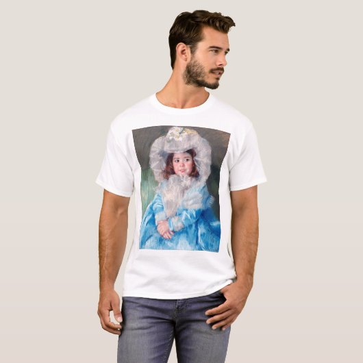 Margot in Blue, Mary Cassatt T-shirt (Voorkant volledig)